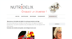 Desktop Screenshot of nutridelix.com