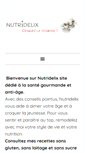 Mobile Screenshot of nutridelix.com